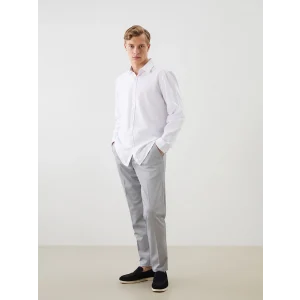 LCWAIKIKI Classic Gri Dar Kalıp Erkek Chino Pantolon