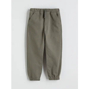 LCW Kids Haki Beli Lastikli Erkek Çocuk Jogger Pantolon