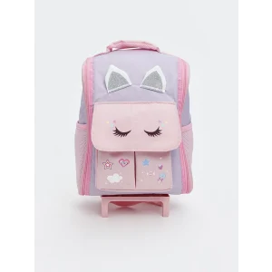 LCW ACCESSORIES Pembe Çekçekli Kız Çocuk Çanta