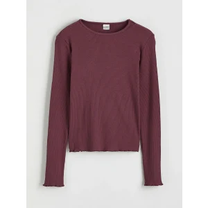 LCW Kids Mürdüm Bisiklet Yaka Kız Çocuk Tişört