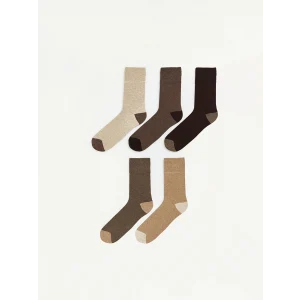LCW ACCESSORIES Bej Erkek Soket Çorap 5li