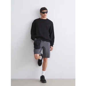 XSIDE Antrasit Standart Kalıp Erkek Kargo Şort
