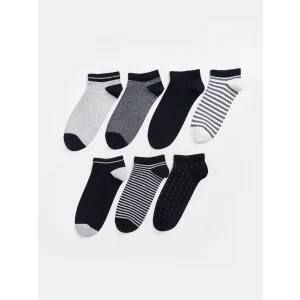 LCW ACCESSORIES Karışık Çizgili Erkek Patik Çorap 7li