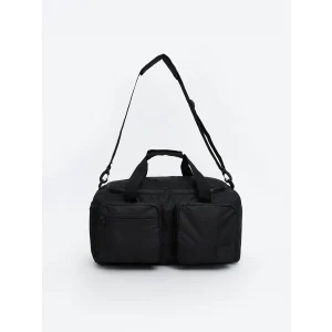 LCW ACCESSORIES Siyah Çok Bölmeli Erkek Spor Çanta