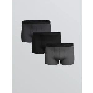 LC WAIKIKI Gri Standart Kalıp Pamuklu Esnek Erkek Boxer 3lü