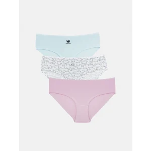 LCW Young Lila Baskılı Hipster Külot 3lü