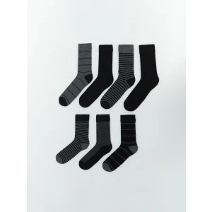 LCW ACCESSORIES Karışık Çizgili Erkek Soket Çorap 7li