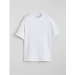 LCW Kids Beyaz Bisiklet Yaka Basic Kız Çocuk Tişört