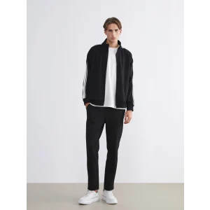 XSIDE Siyah Standart Kalıp Erkek Pantolon