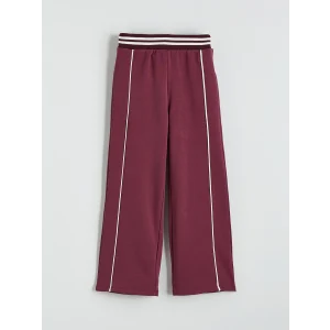 LCW Kids Mürdüm Beli Lastikli Kız Çocuk Eşofman Altı