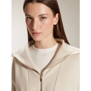 LCW Vision Gri Dik Yaka Kadın Sweatshirt