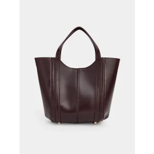 LCW ACCESSORIES Bordo Deri Görünümlü Kadın Kol Çantası