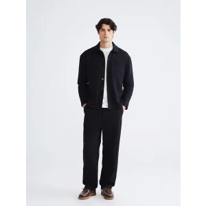 XSIDE Siyah Standart Kalıp Erkek Pantolon