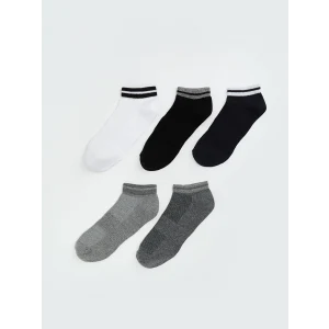 LCW ACCESSORIES Karışık Çizgili Erkek Patik Çorap 5li