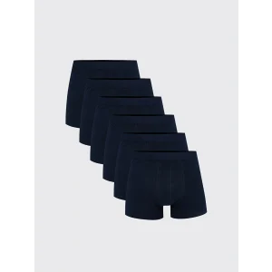 LC WAIKIKI Lacivert Standart Kalıp Pamuklu Esnek Erkek Boxer 7li