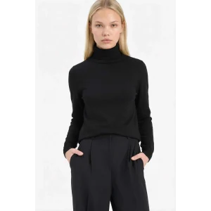 Defacto E8498AXBK27 Siyah Regular Fit Yarım Balıkçı Yaka Triko Kazak