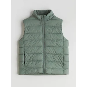 LCW Kids Haki Dik Yaka Erkek Çocuk Şişme Yelek