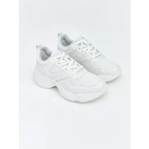 LCW STEPS Beyaz Bağcıklı Kadın Spor Ayakkabı