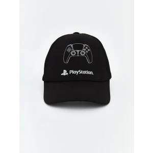 LCW ACCESSORIES Siyah Playstation Baskılı Erkek Çocuk Kep Şapka