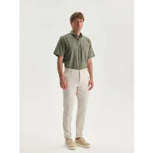 LCWAIKIKI Classic Bej Dar Kalıp Erkek Chino Pantolon