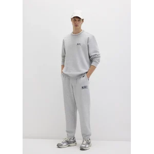 Mavi 0010207-80018 Mavi Logo Baskılı Gri Eşofman Altı