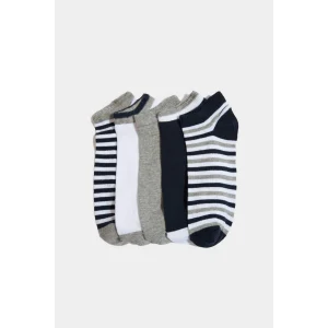 Defacto F5279AXKR1 Çok Renkli Erkek 5li Pamuklu Patik Çorap