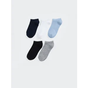 LCW Kids Karışık Erkek Çocuk Bambu Patik Çorap 5li