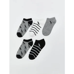 LCW Kids Karışık Erkek Çocuk Patik Çorap 5li