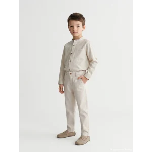 LCW Kids Bej Regular Fit Erkek Çocuk Pantolon