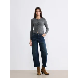 LCW Jeans İndigo Boyfriend Kadın Jean Pantolon