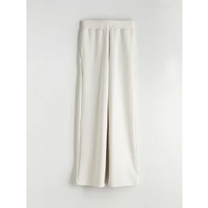 LCW Vision Gri Beli Lastikli Geniş Paça Kadın Eşofman Altı