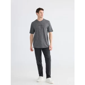 LCW Jeans Siyah 710 Loose Fit Erkek Jean Pantolon