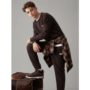 LCW Kids Kahverengi Beli Lastikli Erkek Çocuk Jogger Eşofman Altı