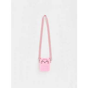 LCW ECO Pembe Kedi Figürlü Kız Çocuk Omuz Çantası