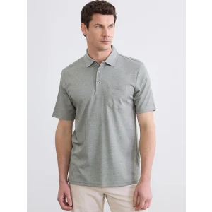 LCWAIKIKI Classic Yeşil Polo Yaka Erkek Tişört