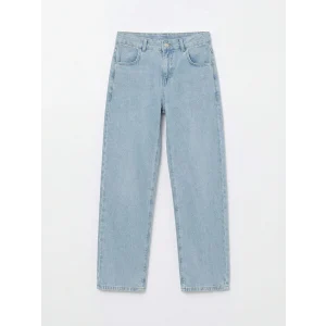 LCW Kids İndigo Loose Fit Erkek Çocuk Jean Pantolon