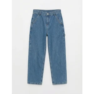 LCW Kids İndigo Loose Fit Erkek Çocuk Jean Pantolon
