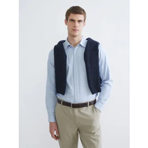 SOUTHBLUE Mavi Regular Fit Uzun Kollu Erkek Oduncu Gömlek