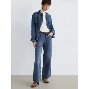 LCW Jeans İndigo Wideleg Kadın Jean Pantolon