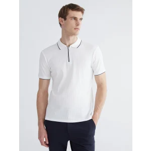 LCW Vision Ekru Polo Yaka Erkek Tişört