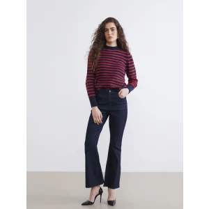 LCW Jeans İndigo Flare Kadın Jean Pantolon