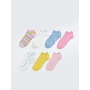 LCW Kids Karışık Kız Çocuk Patik Çorap 7li