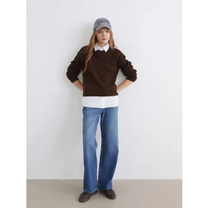 XSIDE Mavi Wideleg Kadın Jean Pantolon