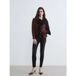 LCW Jeans Siyah Jüpiter Süper Skinny Fit Kadın Jean Pantolon