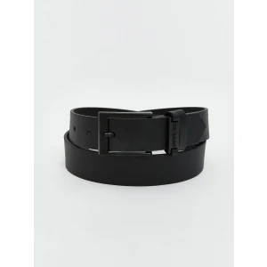 LCW ACCESSORIES Siyah Deri Görünümlü Erkek Çocuk Kemer