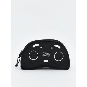 LCW ACCESSORIES Siyah Oyun Konsolu Figürlü Erkek Çocuk Göğüs Çantası