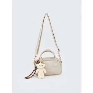 LCW ACCESSORIES Ekru Çıkarılabilİr Askılı Kız Çocuk Omuz Çantası