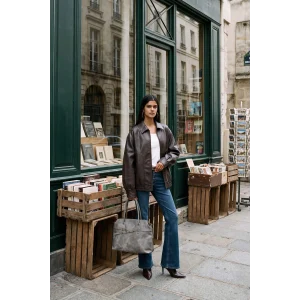 Defacto F5536AXNM34 Mavi Mia Flare Fit Jean Yıkamalı Pantolon