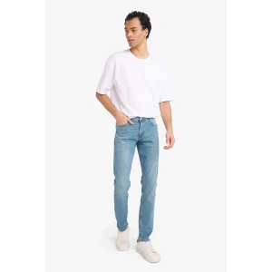 Defacto E3366AXNM29 Yeşil Pedro Slim Fit Jean Pantolon