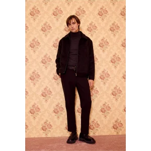 Defacto B8577AXBK27 Siyah Tailored Fit Düz Paça Pantolon